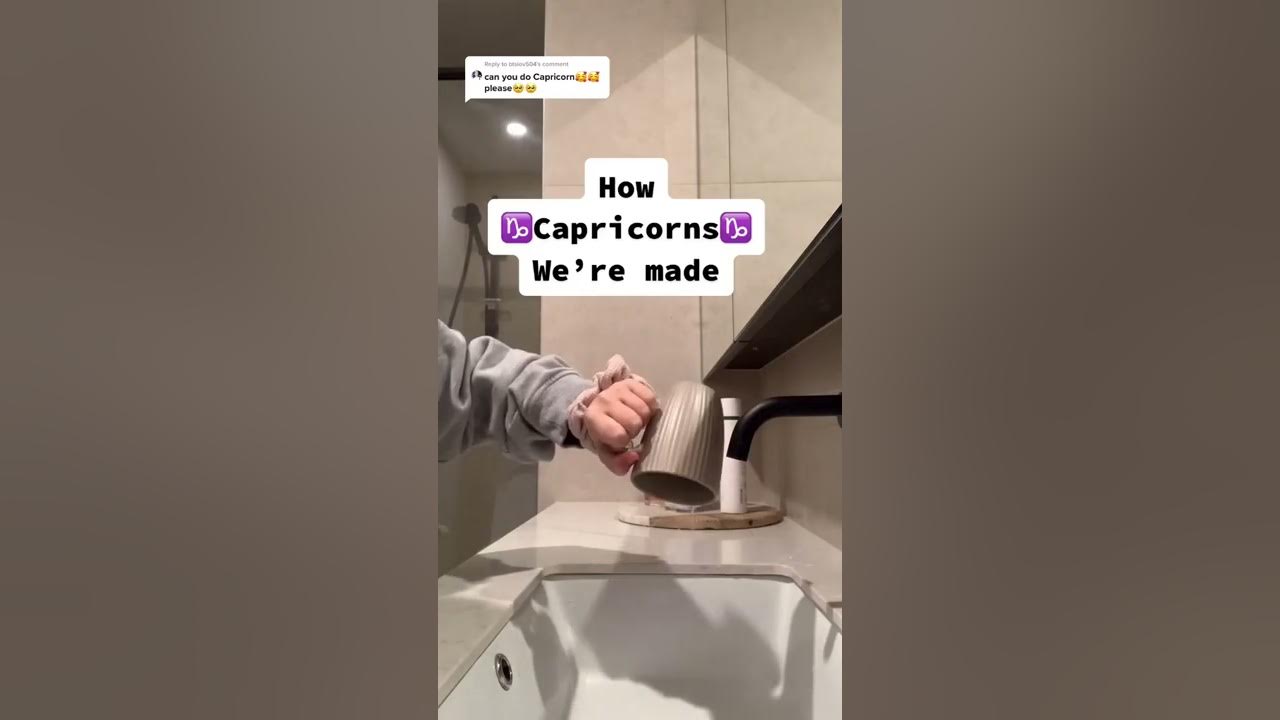 How Capricorns ♑ we're made #shorts #Zodiac