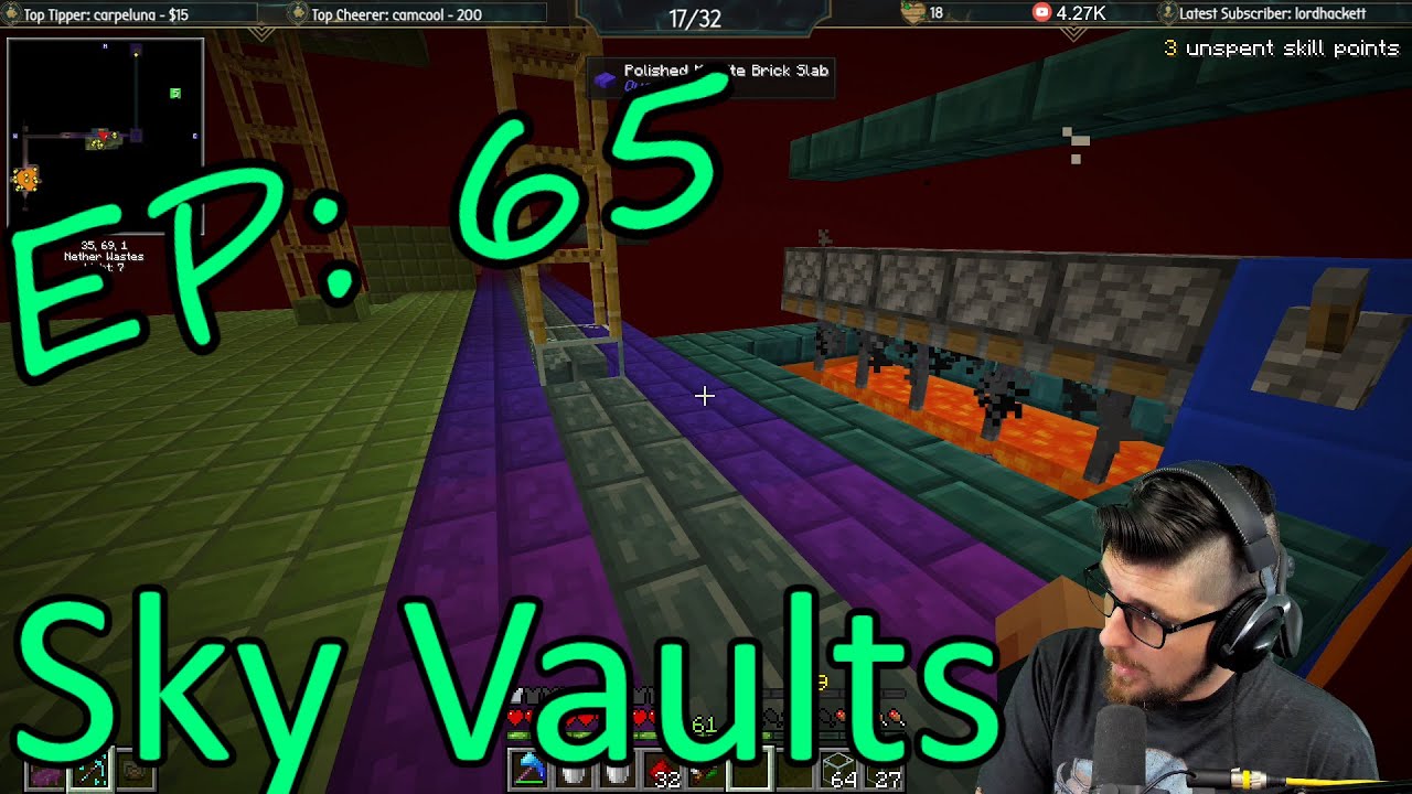 Basalt Farmer Sky Vaults Map Episode 65 Modded Minecraft - YouTube