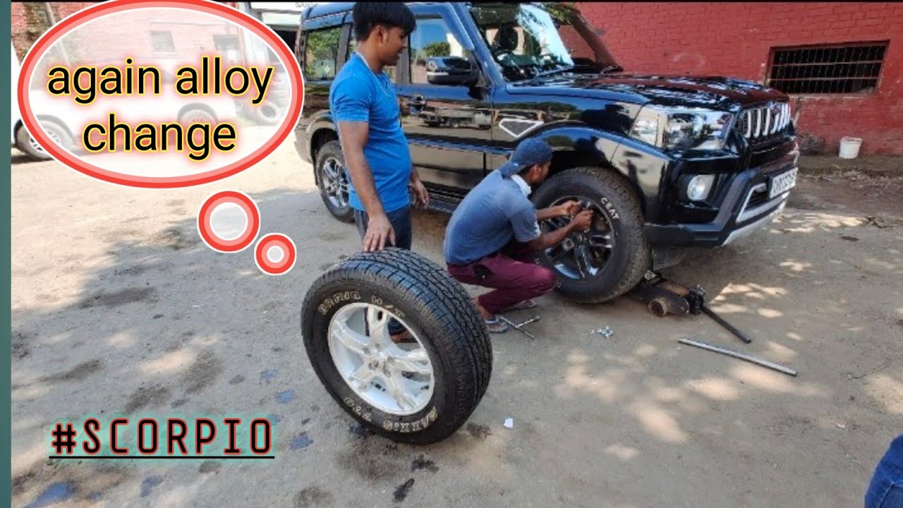 best comfortable tyre and alloy wheels for scorpio 2021
