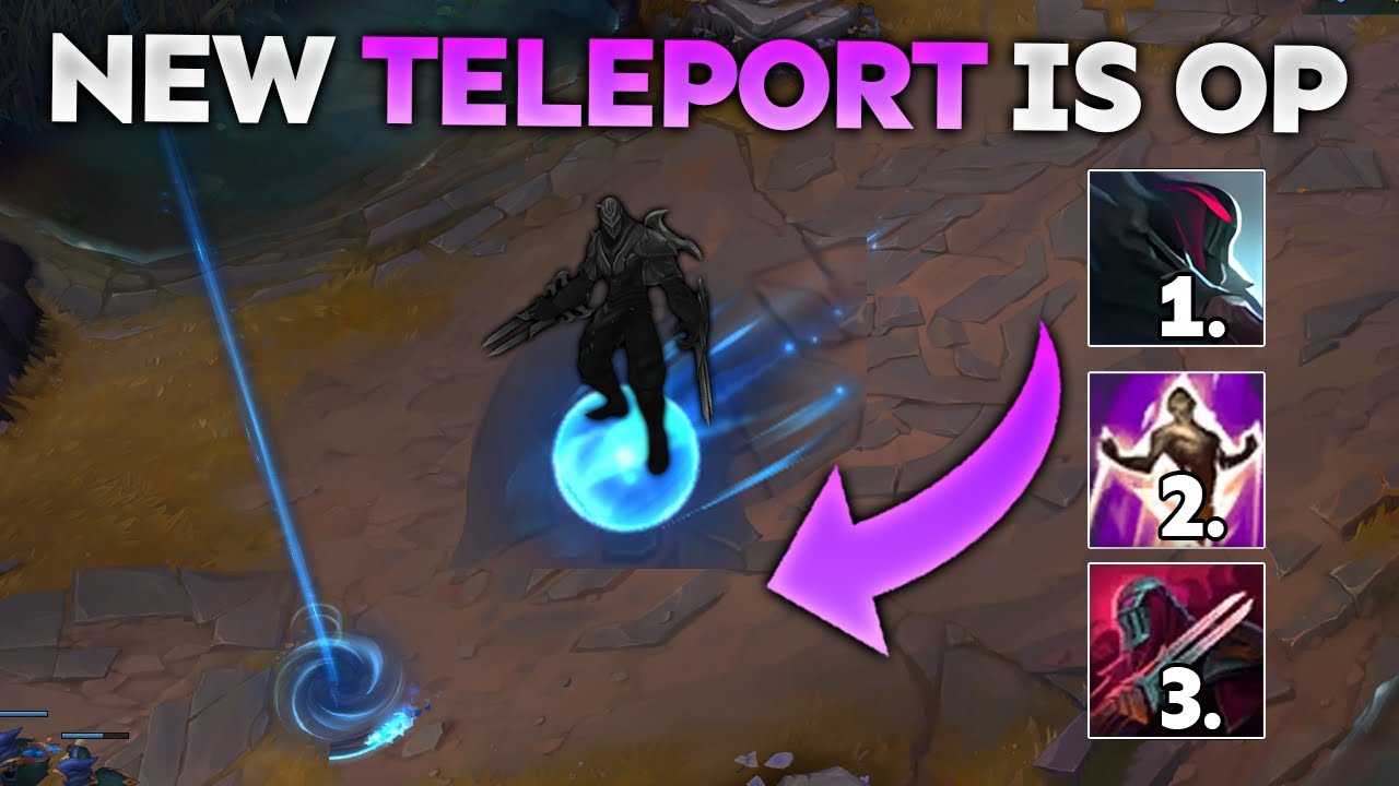 NEW S15 TELEPORT ON ZED? IS IT OP/BROKEN?