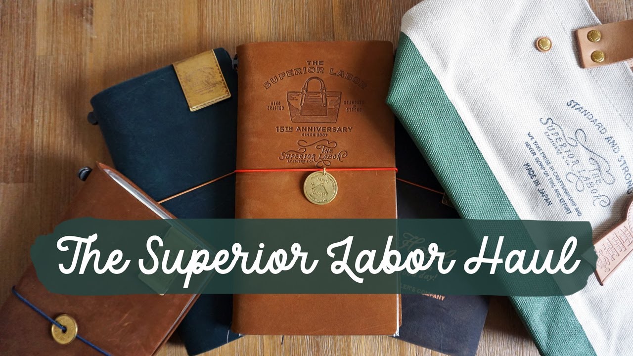 Traveler's Notebook Limited Edition Collab + The Superior Labor