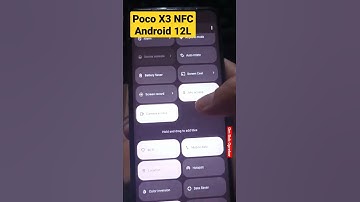 Poco X3 NFC Android 12L #shorts