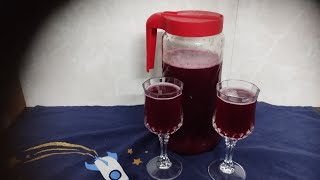 Grape Wine in 3days/Instant Red Wine recipe / Christmas Wine recipe