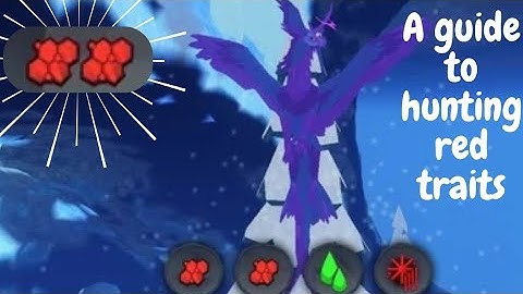 Guide to getting double red traits ☆ creatures of sonaria