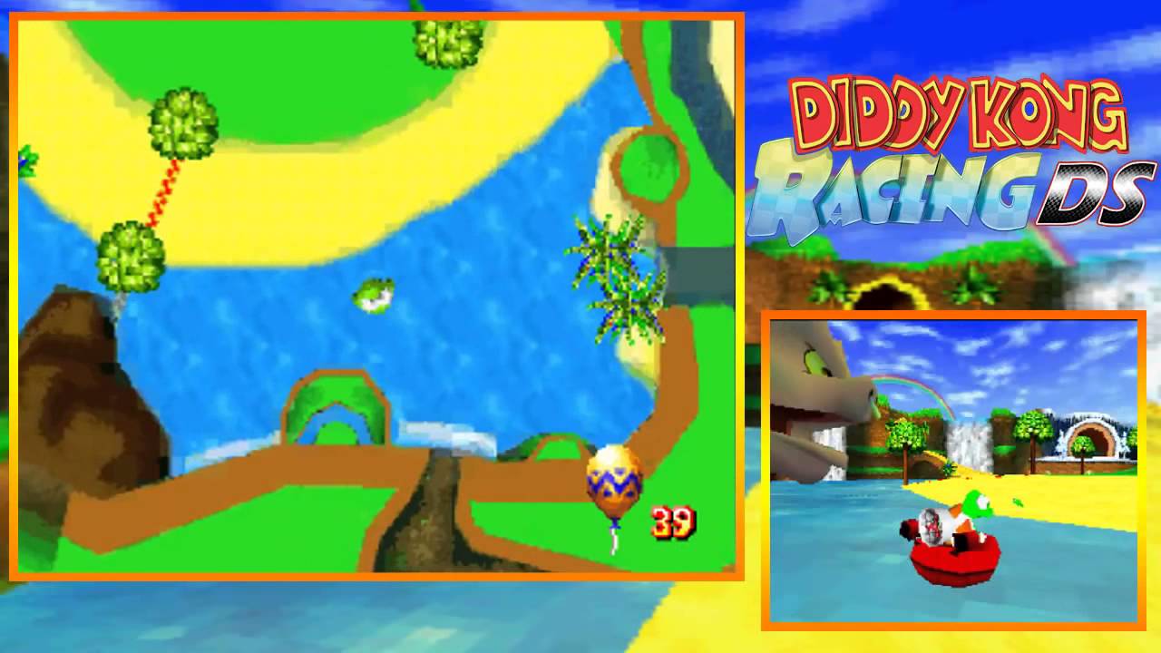Let's Play Diddy Kong Racing DS Part 15: VS. Wizpig! - YouTube