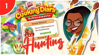 Snack Master - Achievement Hunting🍟| Cooking Diary - Part 1 [App Game]