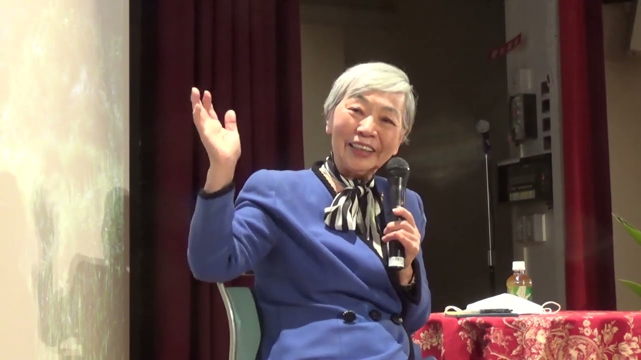 『杜人』上映会特別企画　中村桂子氏＆矢野智徳氏トークショー@2022 10 24日比谷コンベンションホール