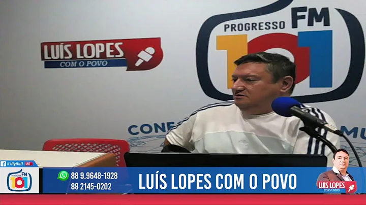 LUIS LOPES COM O POVO EST NO AR