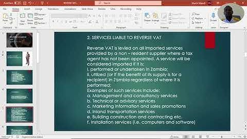 REVERSE CHARGE VAT LATEST 2021 DONE BY MARTIN MAKOFI