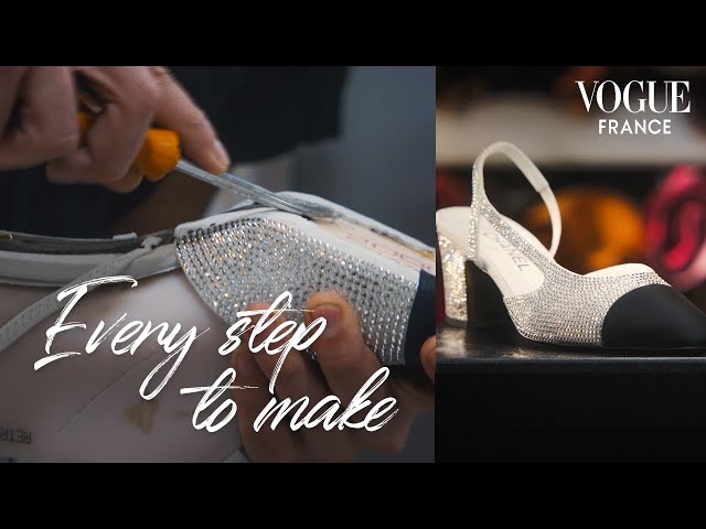 Making The Iconic Chanel Slingback From Start to Finish, Every Step to  Make