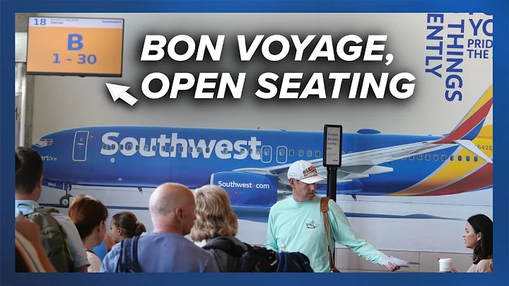 ✈️ Southwest Airlines to start assigning plane seats, ending 50 years of open seating