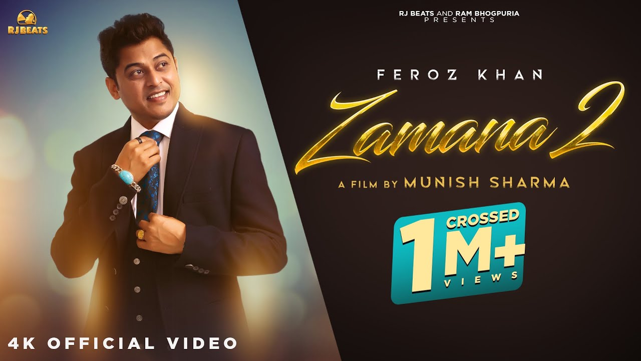 Zamana 2  Feroz Khan  Official video   Gurmeet Singh  Ram Bhogpuria  Latest Punjabi songs 2024