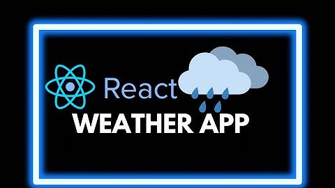 Build a Weather App with React + Vite | Full Tutorial for Beginners
