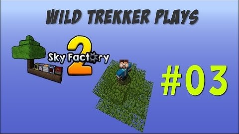 Minecraft Sky Factory 2 [Ep03] Cobble and cows