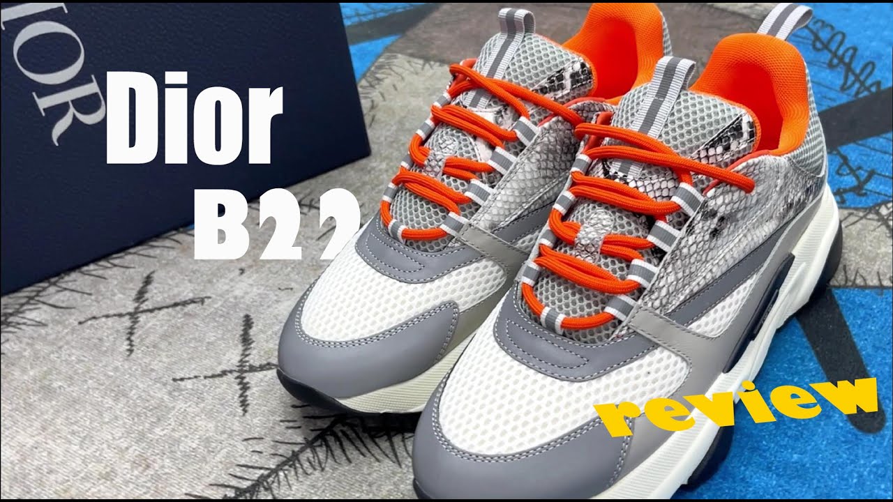 Did This Pair Of DIOR B22 Orange Sneaker Surprise You? 