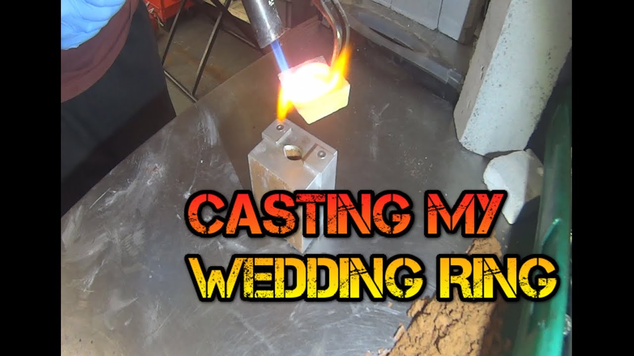 Fine Silver Casting Making My Wedding Ring YouTube