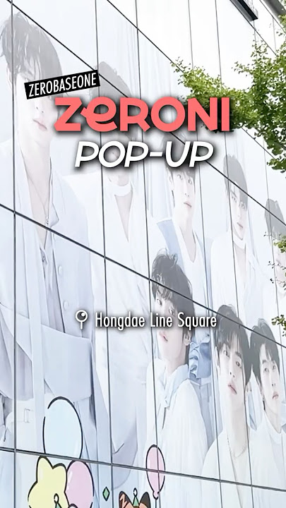 ZB1's Zeroni Hongdae Pop-up Review 🥰#ZB1 #zeroni #zerobaseone #kfriday #popupstore