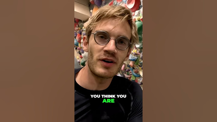 Pewdiepie talks about the psychological impact of bouldering #pewdiepie #bouldering  #motivation