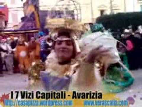 Carnevale Viareggio 2008 - Avarizia Sfilata Vera S...