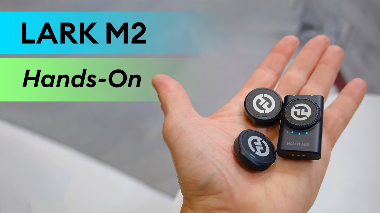 Hollyland LARK M2 Introduced - A Button-Sized Dual-Mic Wireless System