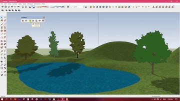 SketchUp - How to use the Smoove Tool