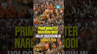 Prime Minister #Narendra #Modi Holds Roadshow In #Odisha's #Puri