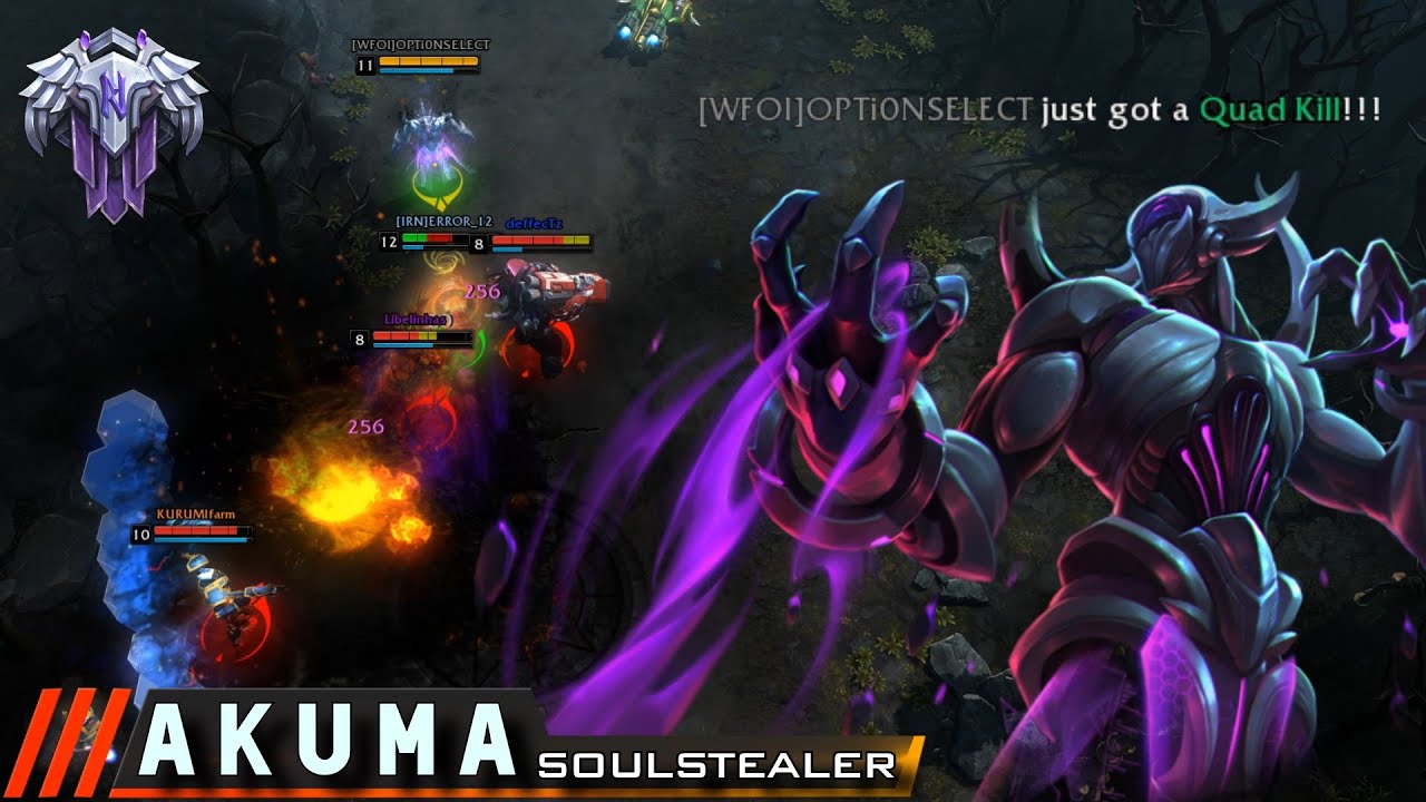 HoN Soulstealer gameplay highlights by Akuma