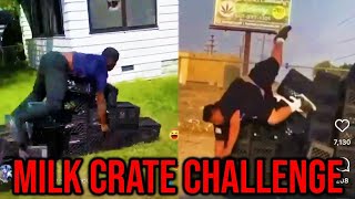 funny crate challenge/ hood Olympics fails complation 😭😂