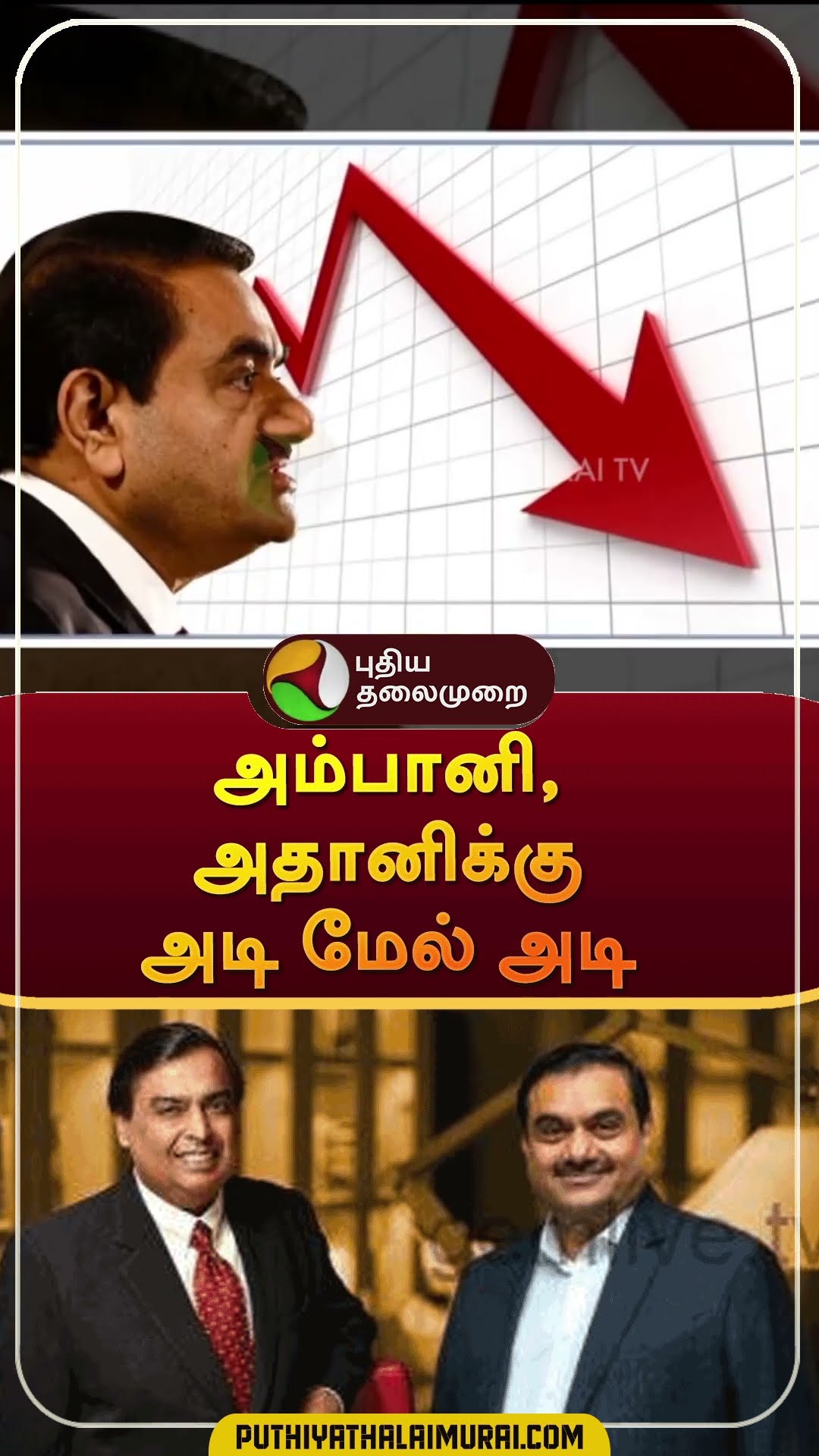 அம்பானி, அதானிக்கு அடி மேல் அடி | #shorts | #ambani | #adani