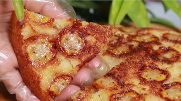 Cách làm Bánh Mì Chuối Nướng bằng CHẢO I banana bread