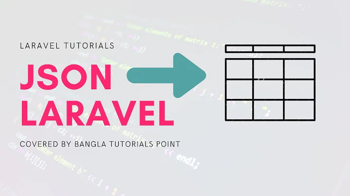 Parsing json data and show in loop in a table Using Laravel