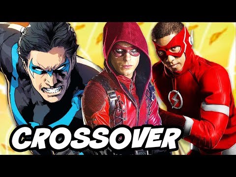 Titans Nightwing Season 1 - Roy Harper and The Flash Wally West Explained