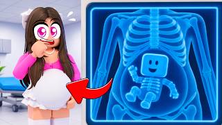 Roblox'ta Bir Bebeğim Oldu !!