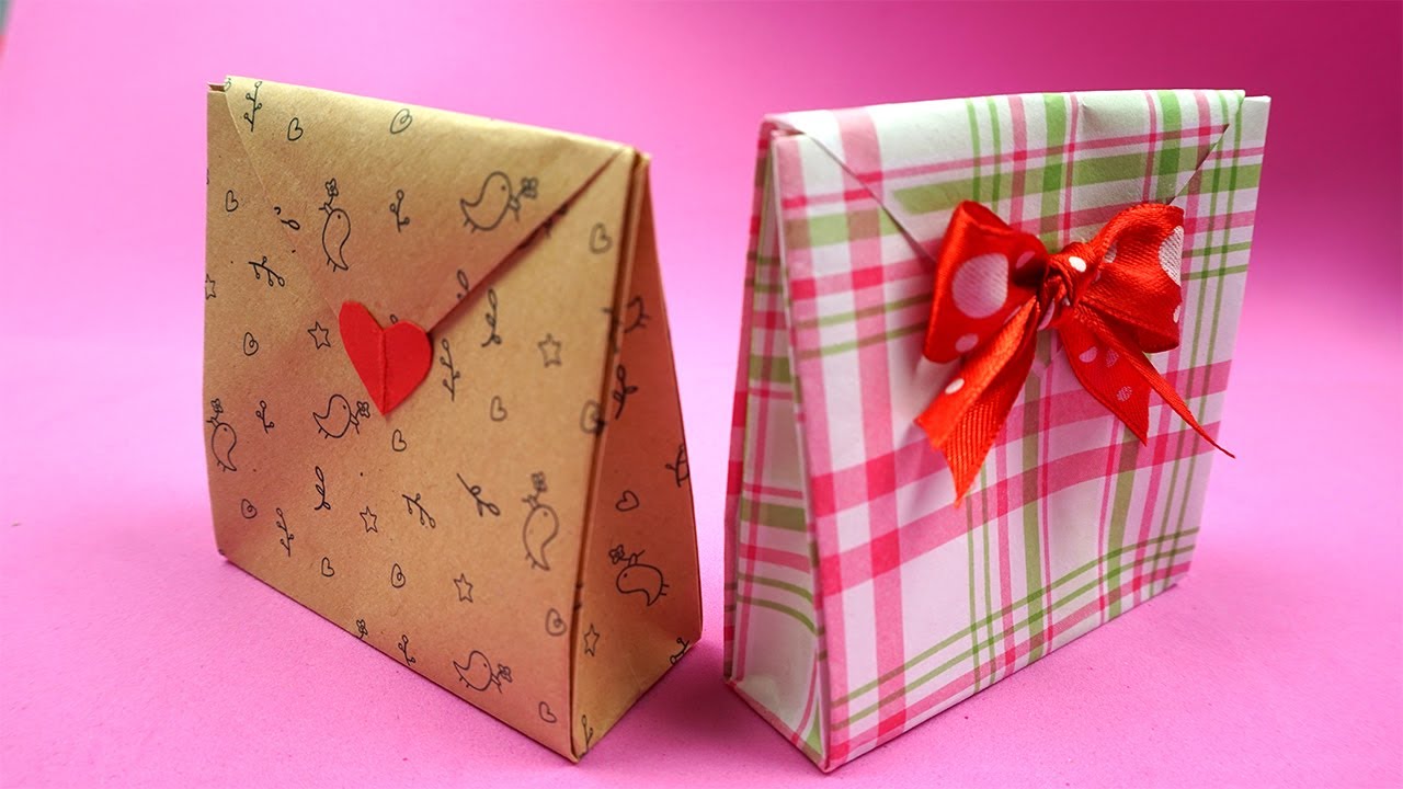 Basteln mit papier: Papiertüten falten | Geschenktüten aus geschenkpapier  basteln | DIY Bastelideen - YouTube