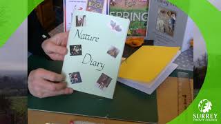Surrey Libraries Craft Session - Nature Diary
