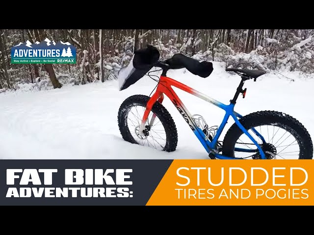 Fat Bike Adventures | Studded Tires and Pogies