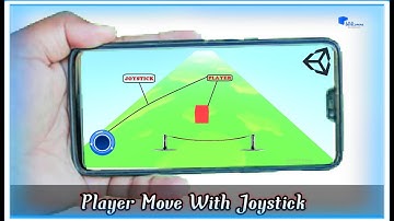 player move with joystick in unity #igsdeveloper #unity3d