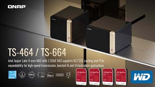 88 Terabytes of STORAGE! QNAP TS-464 Overview & Setup Guide Inc. 4 x 22TB WD Red Pro's!