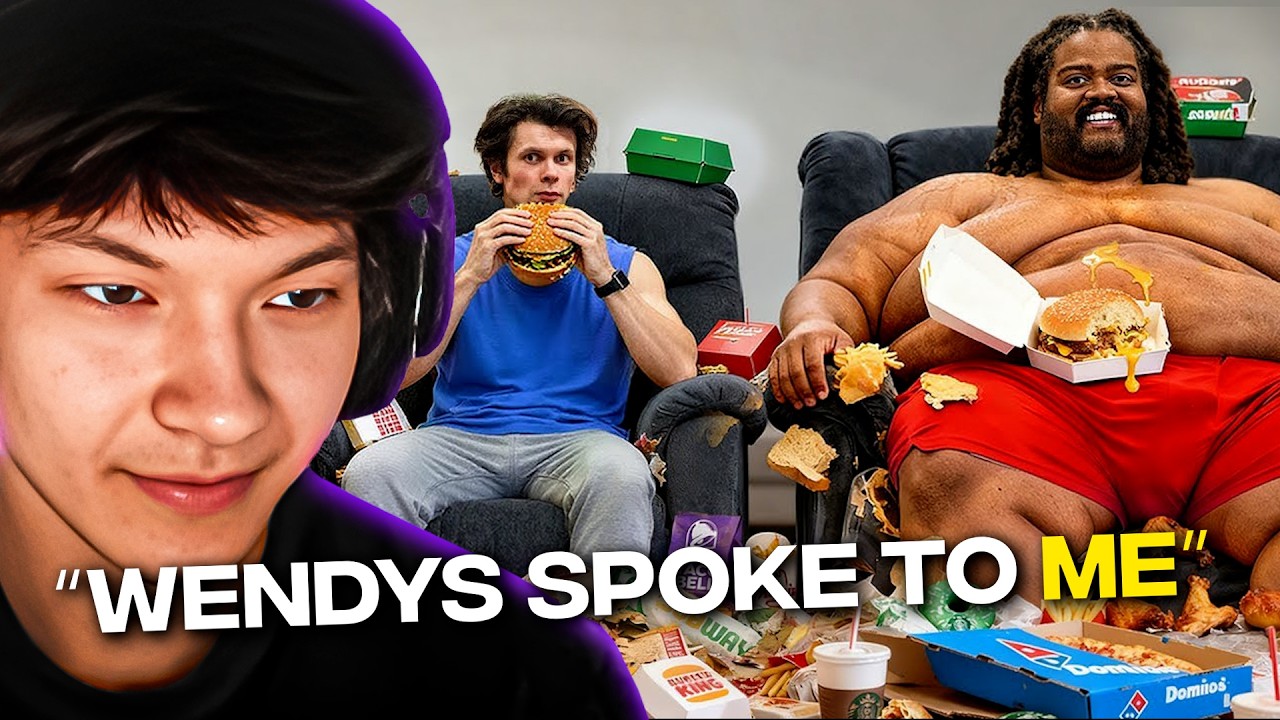 He Tried His 725lbs Diet | Sinatraa Reacts