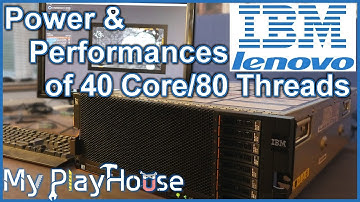 40 Core/80 threads but how does IBM x3850 X5 Benchmark - 951