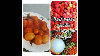 Homemade spl Rambutan Pickle 😋