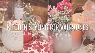 Kitchen Styling for Valentine s with Early Spring Vibes