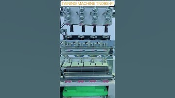 TAINING MACHINE TN09S-PI #Automatic Underbobbin Winder #Automatic Dental Floss Winder Bobbin Winding