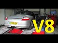 Audi S8 4.2 V8 Swapped Porsche Boxster 987 Hits the Dyno