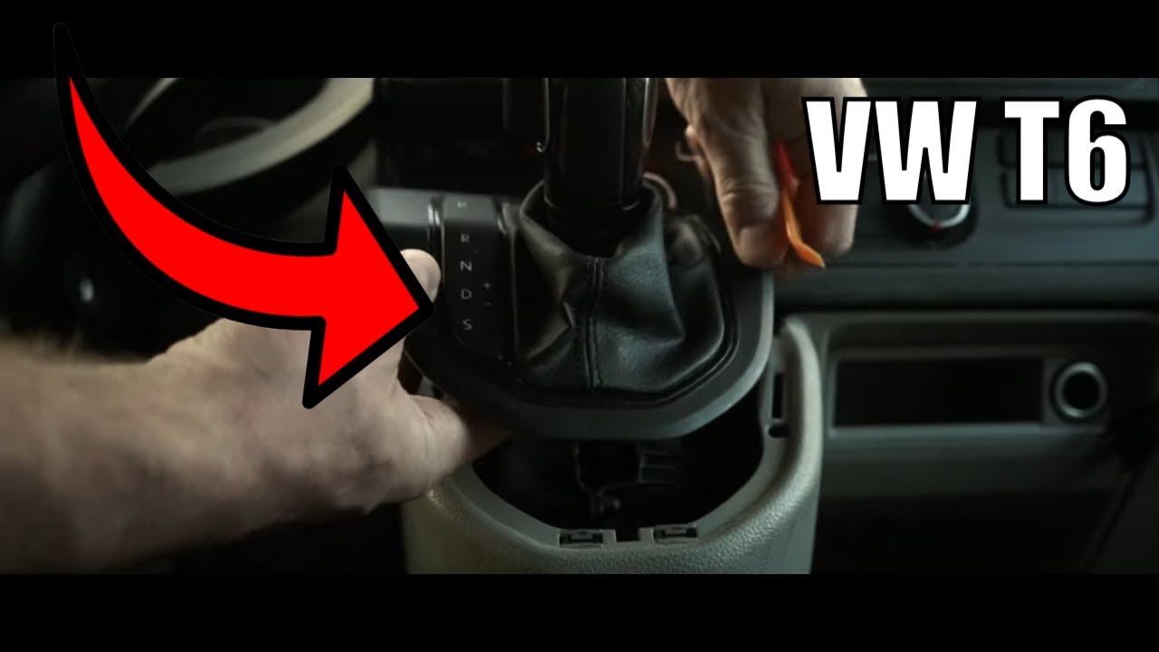 5-speed manual transmission shift lever button shift bag for VW transporter  T5 V