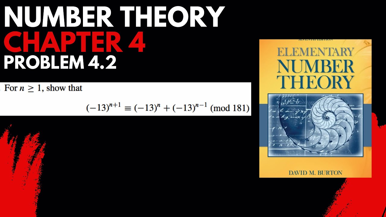 Elementary Number Theory David Burton | Chapter 4 | Problem 4.2 ...