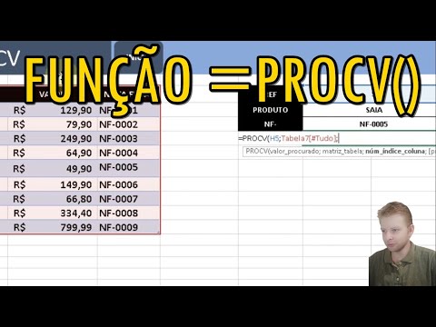 Curso de Excel FUNÇÃO PROCV