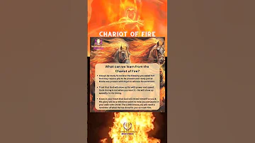 CHARIOT OF FIRE PT.2 🔥 🐎 🐎🔥 #chariot #fire #elijah #beready #bible #power #glory #victory #gospel