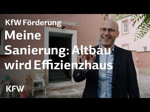 KfW Construction Site Tour: From Energy Guzzler to Efficiency House 70 EE – How This Landlord Is ...