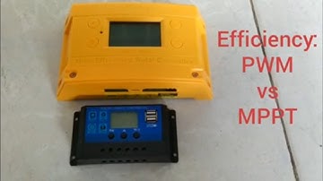 So sánh hiệu suất điều khiển sạc năng lượng mặt trời PWM và MPPT - Efficiency of PWM vs MPPT